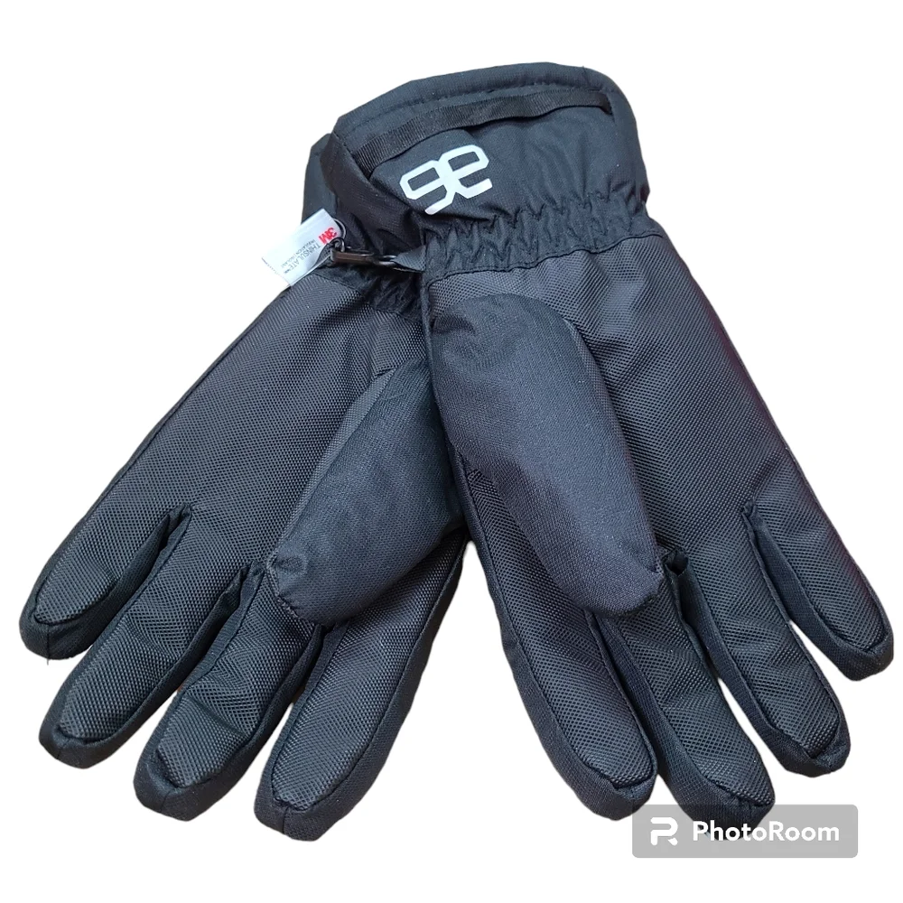 Arctix Blitz Size Medium Black 3M Thinsulate Winter Snow Ski Puffer Gloves NWT